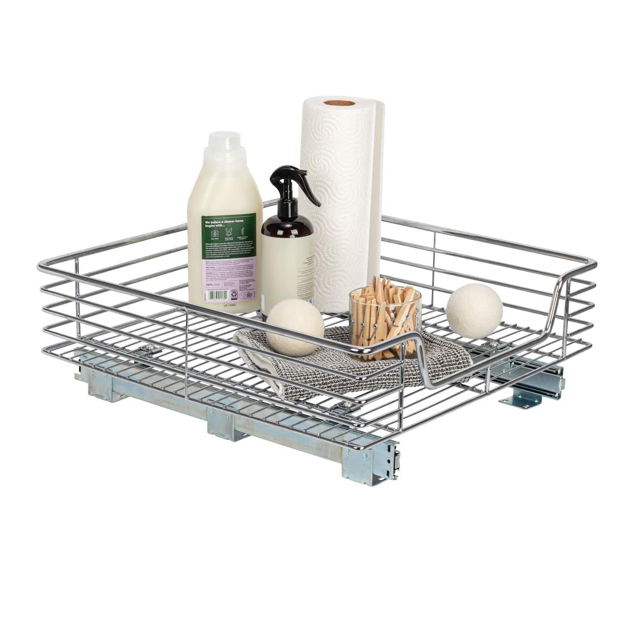 Household Essentials Glidez Chrome Cabinet Organizer